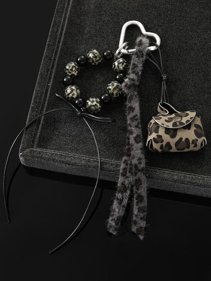 SALTY The Leopard Loop Keyring Bag Charm