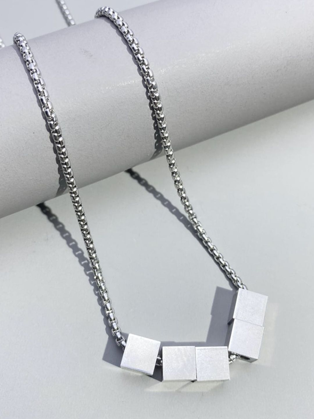 SALTY Men Stainless Steel Pendant with Chains