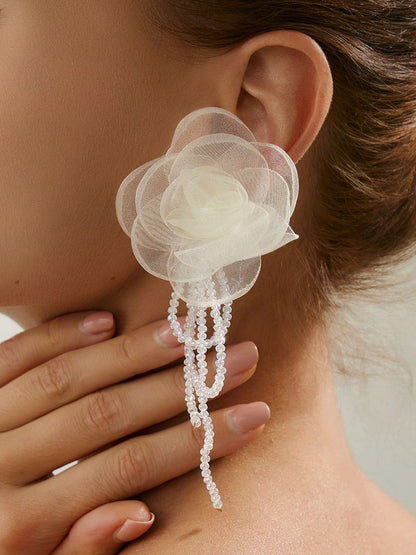 Floral Drop Earrings