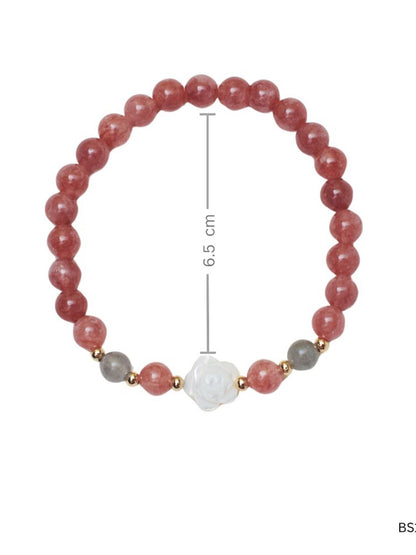 SALTY  Crystal Beaded Band Bracelet