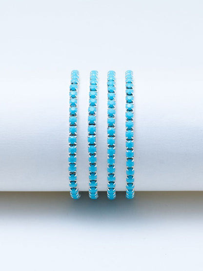 SALTY Set Of 4 Bangle-Style Bracelets