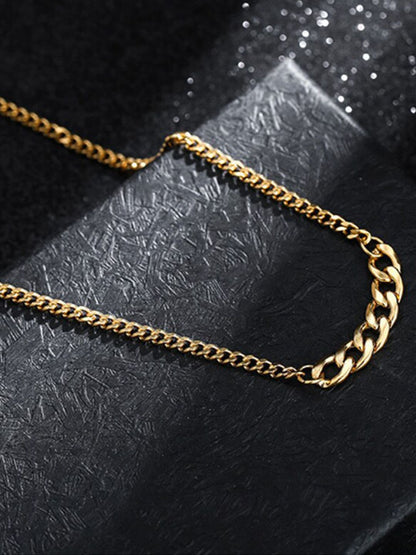 SALTY Men Gold-Plated Chain