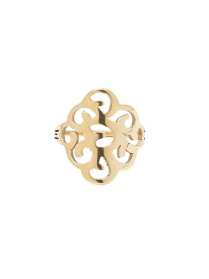SALTY Textured Round Finger Ring