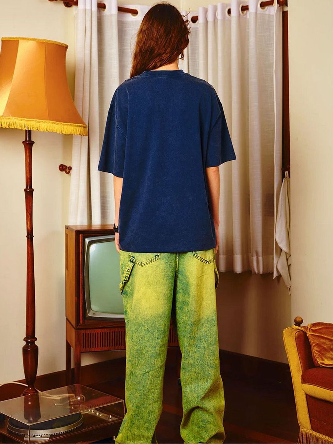 Women Printed Pockets T-shirt