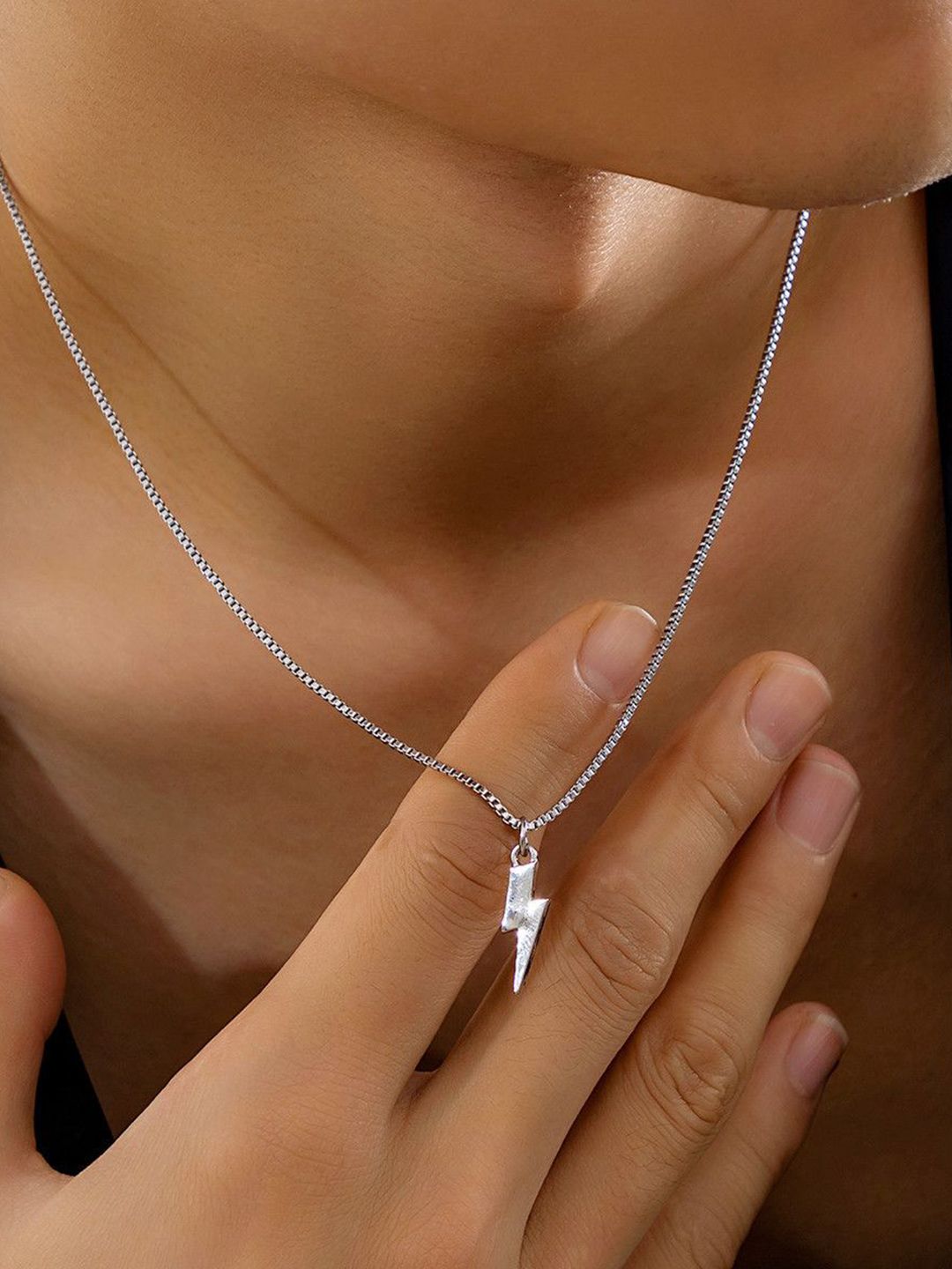 Silver-Plated Minimal Chain