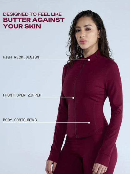 Cherry Sculptor Jacket