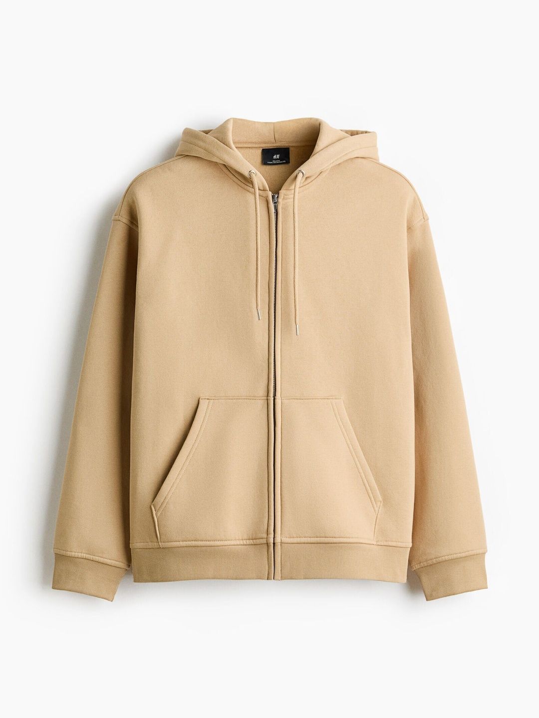 Loose-Fit Zip-Through Hoodie