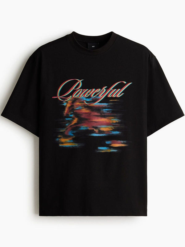 Loose Fit Printed T-Shirt