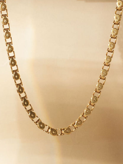 SALTY Stainless Steel Artisan's Link Necklace
