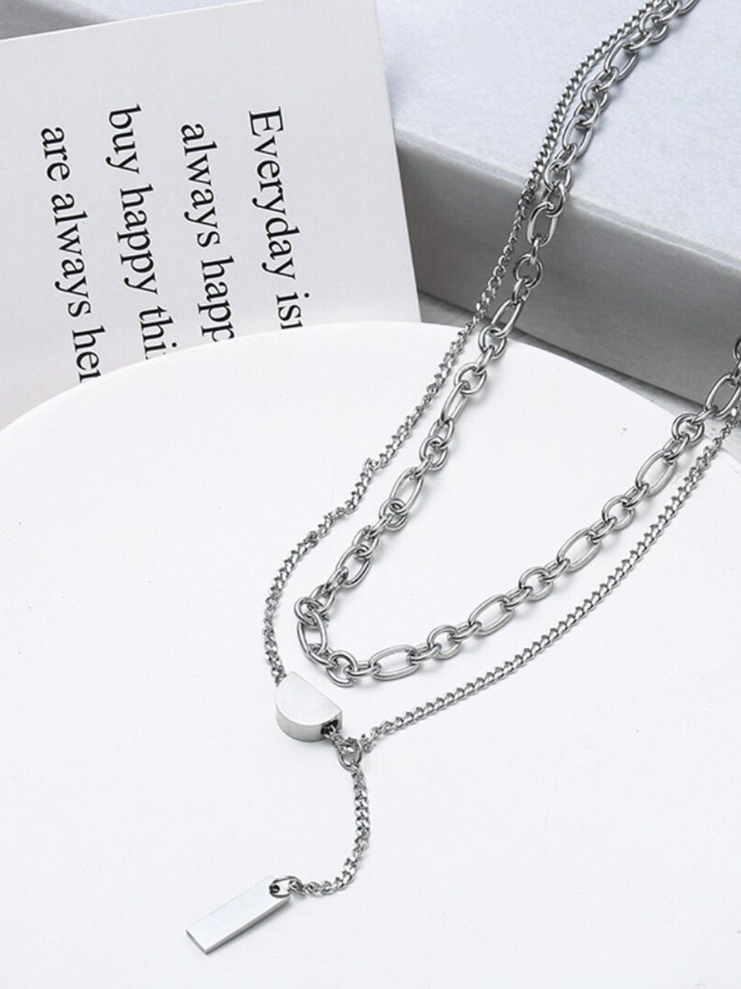 SALTY Men Stainless Steel Chain