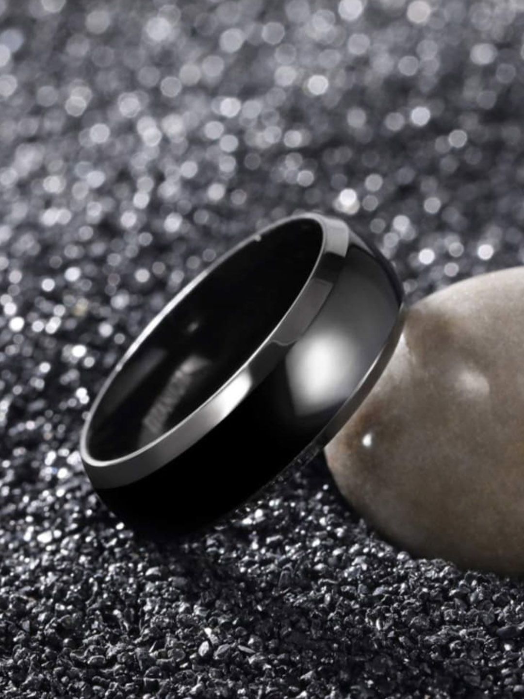 SALTY Men Stainless Steel Cool-Cat Finger Rings