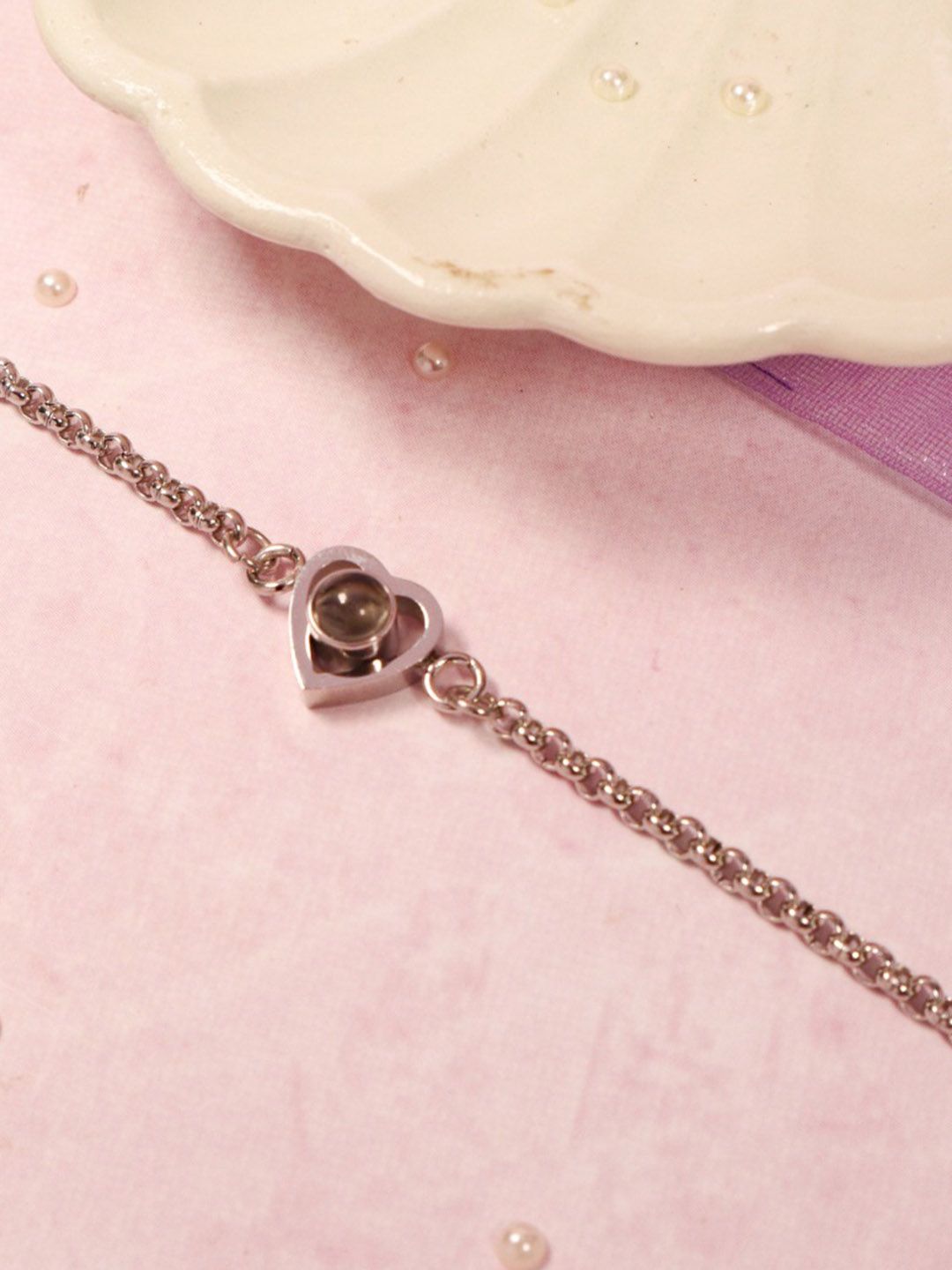 SALTY Stainless Steel Charm Bracelet