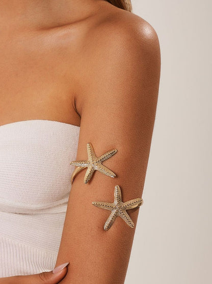 Women Gold-Plated Cuff Bracelet