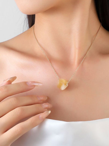 SALTY Elegant Stainless Steel Minimal Necklace