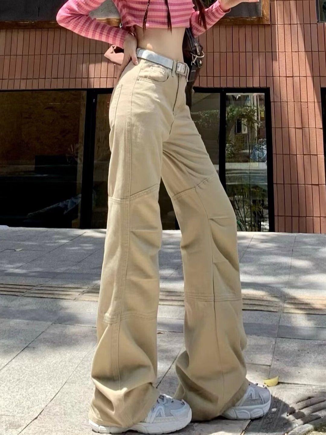 Women Flared Mid-Rise Light Fade Jeans