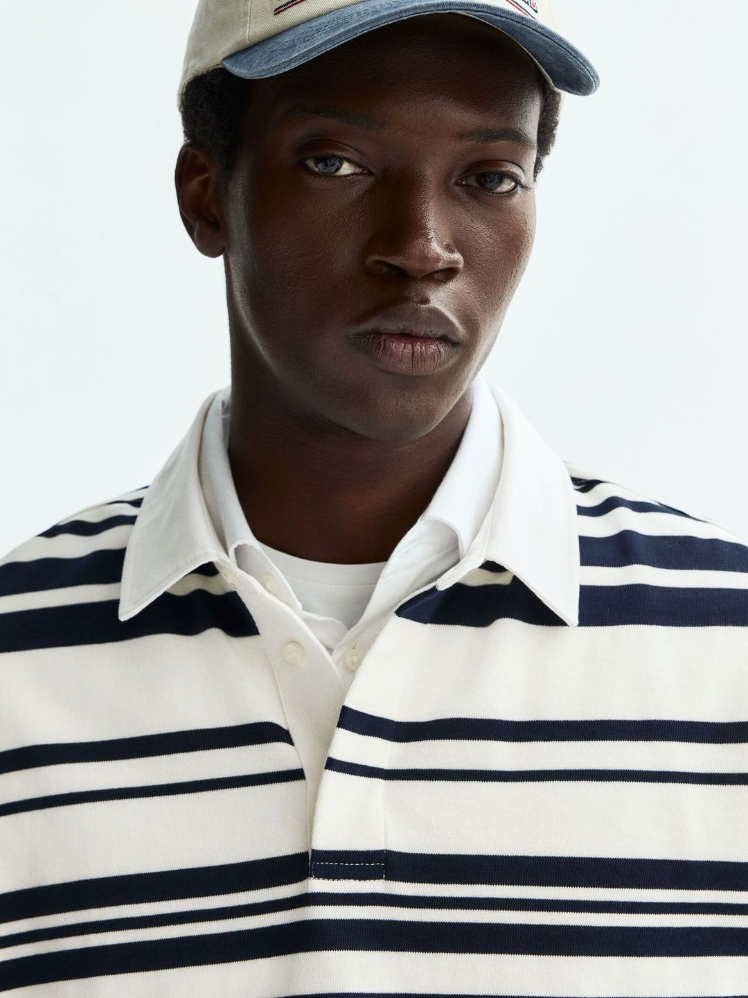 Loose Fit Cotton Rugby Shirt