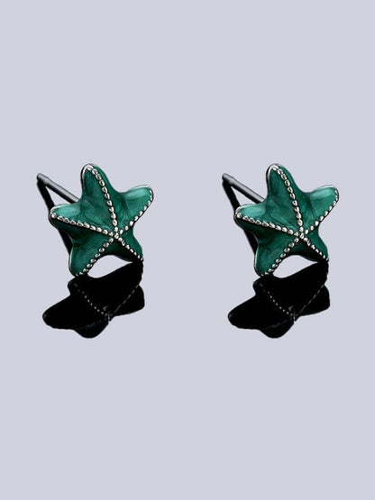 Star Shaped Studs Earrings