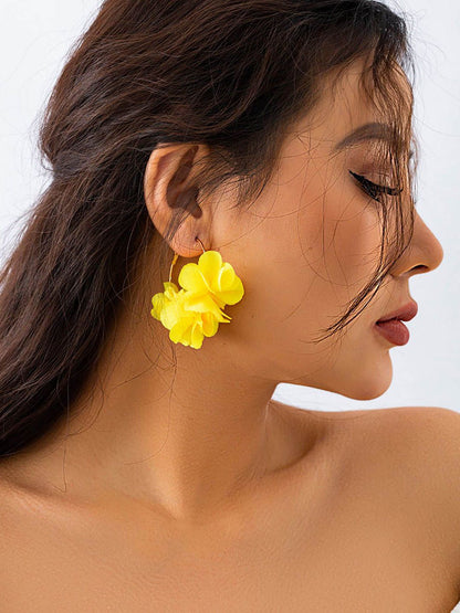 Floral Studs Earrings