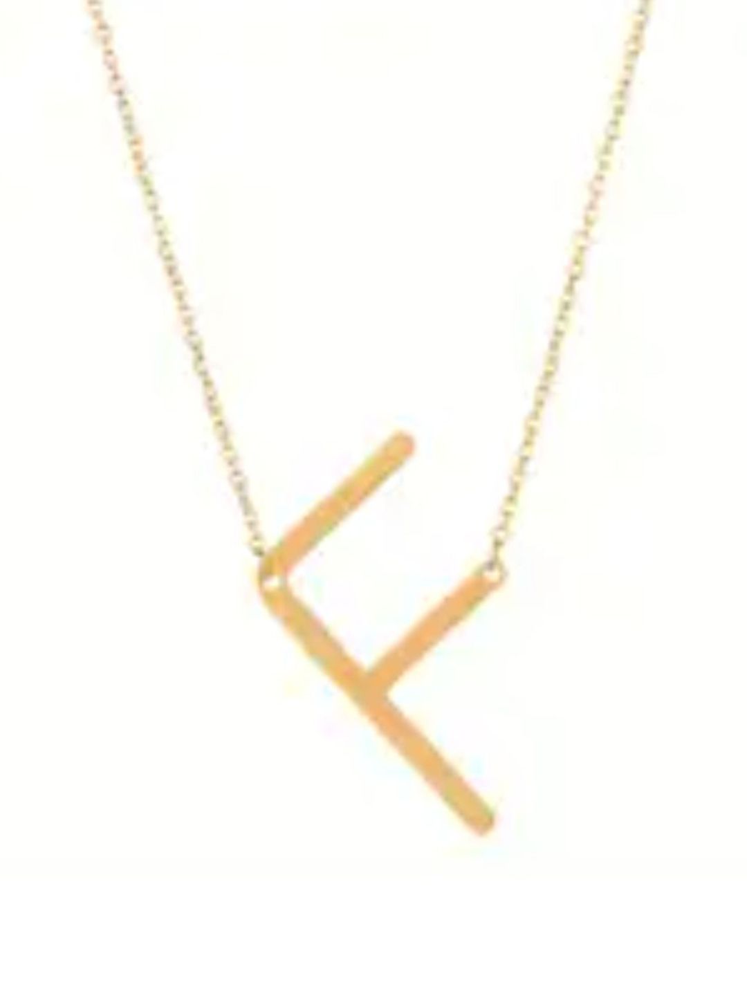SALTY Chic Alphabet F Chain