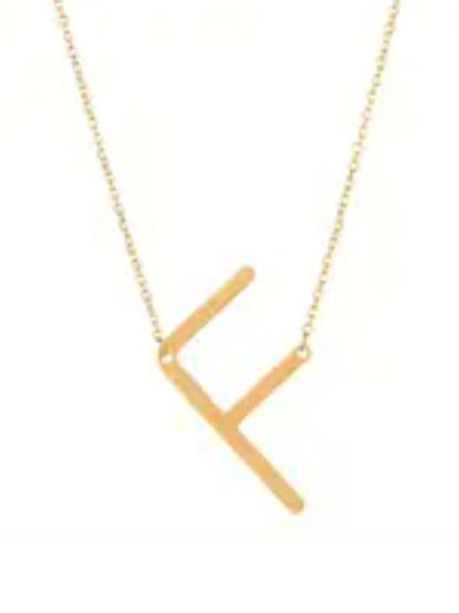 SALTY Chic Alphabet F Chain