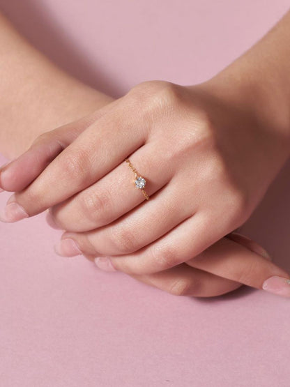 SALTY Set Of 2 Champagne Self-Love & Pearlescent Ring