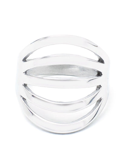 SALTY Men Stainless Steel Finger Rings