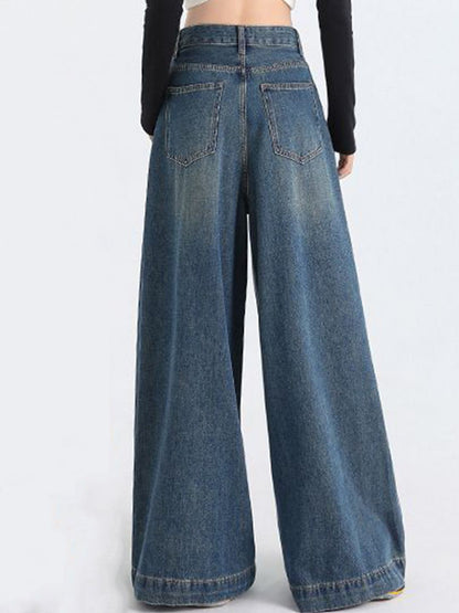 Women Flared Light Fade Jeans