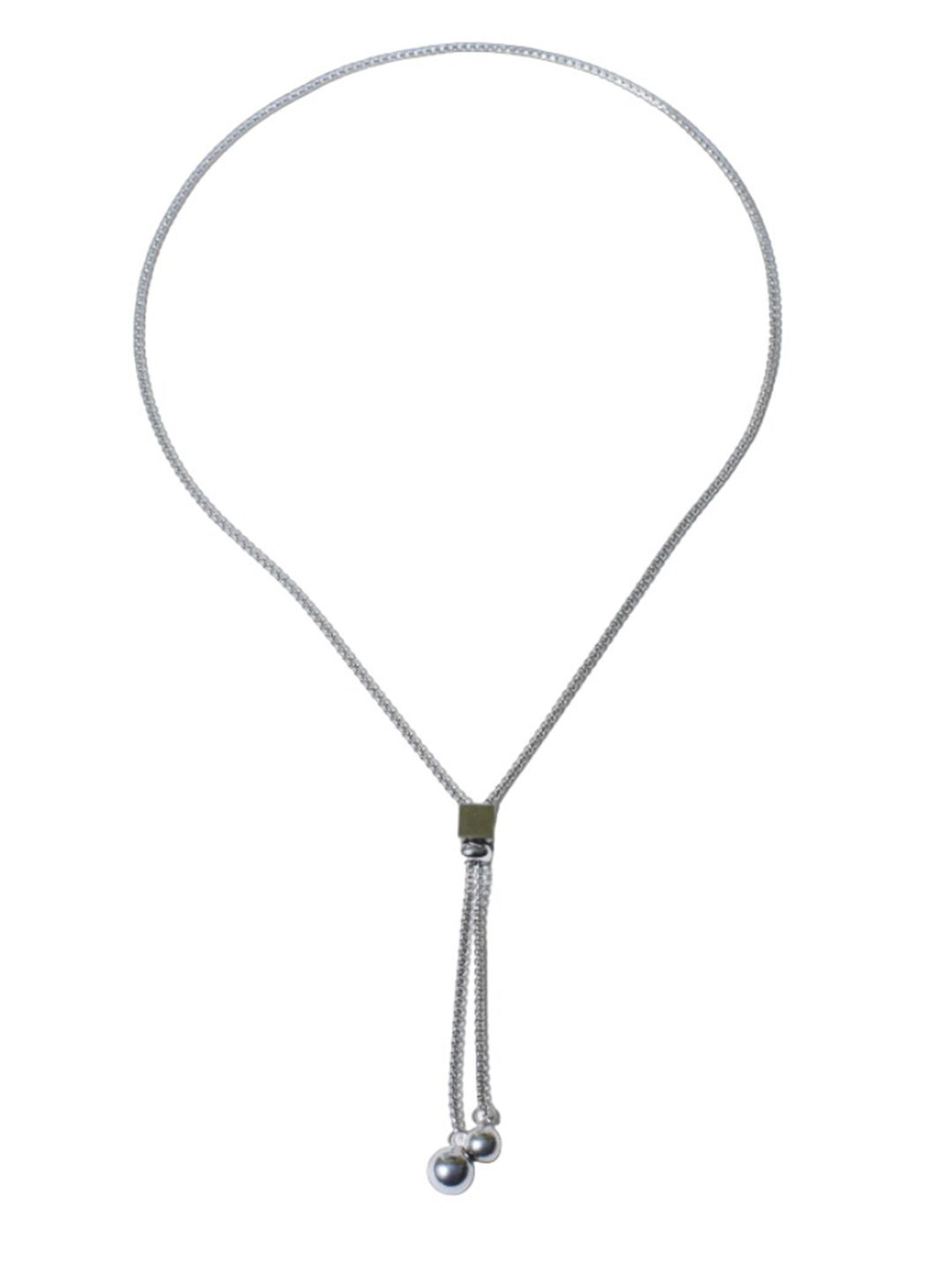 SALTY Stainless Steel Satin Tassel Chain