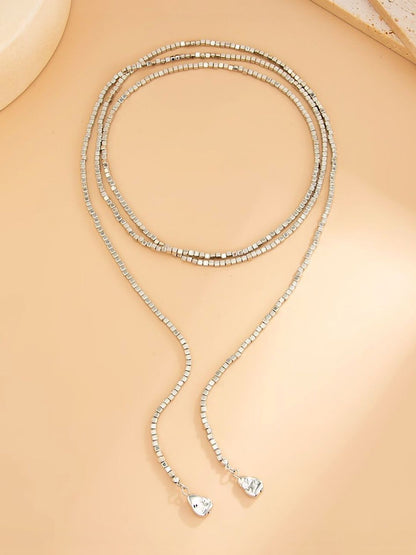 Silver-Plated Handcrafted Necklace