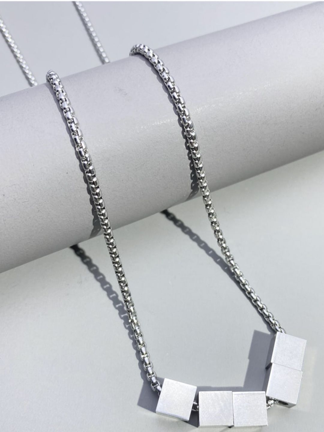 SALTY Men Stainless Steel Pendant with Chains