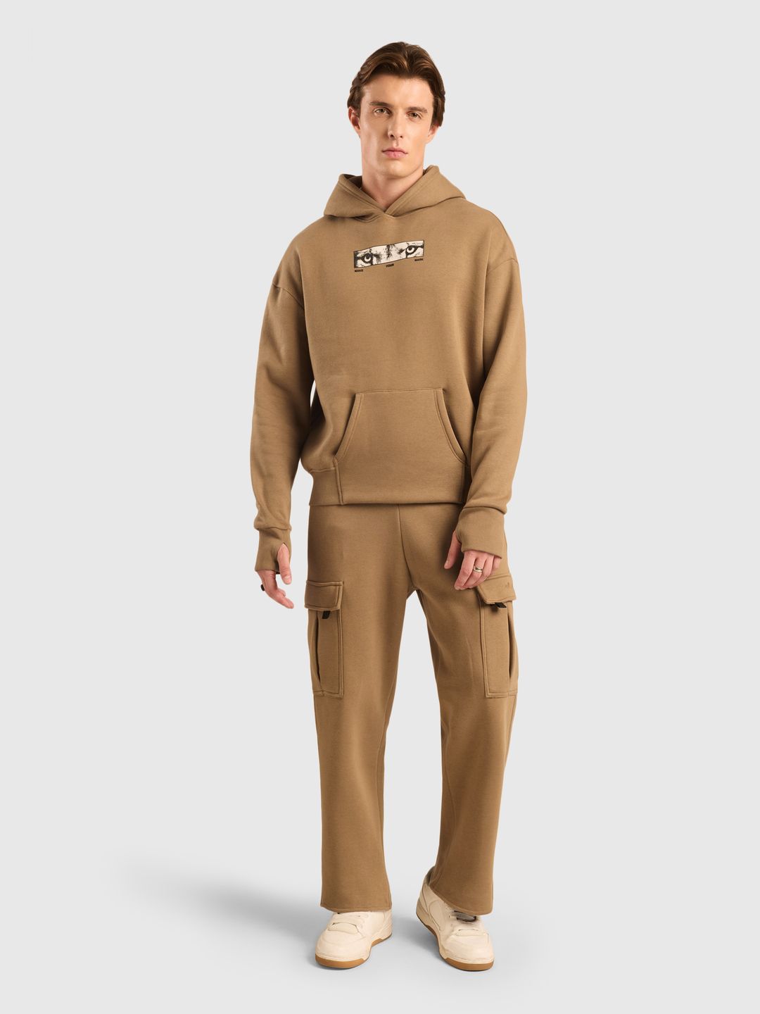 Men Cloud Ease Oversized Hoodie