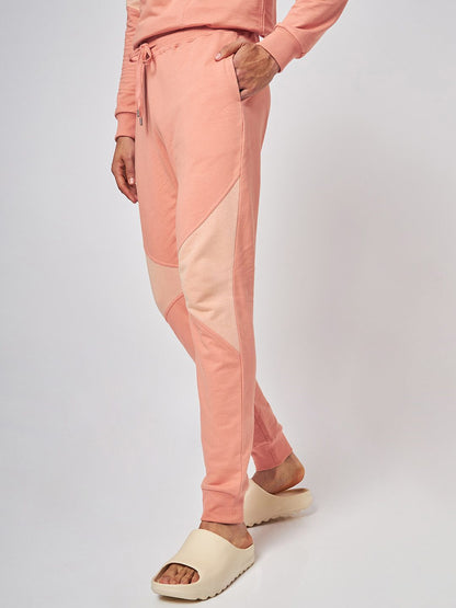 Osaka Orange Patchwork Joggers