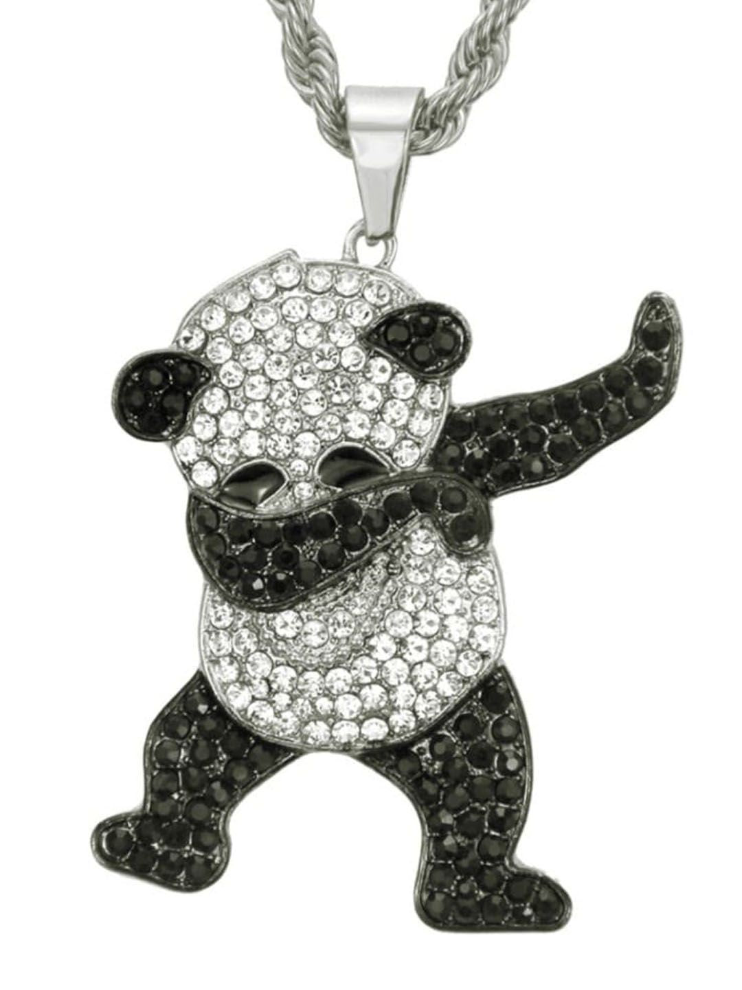 SALTY Men Dab Panda Stainless Steel Chain with Pendant