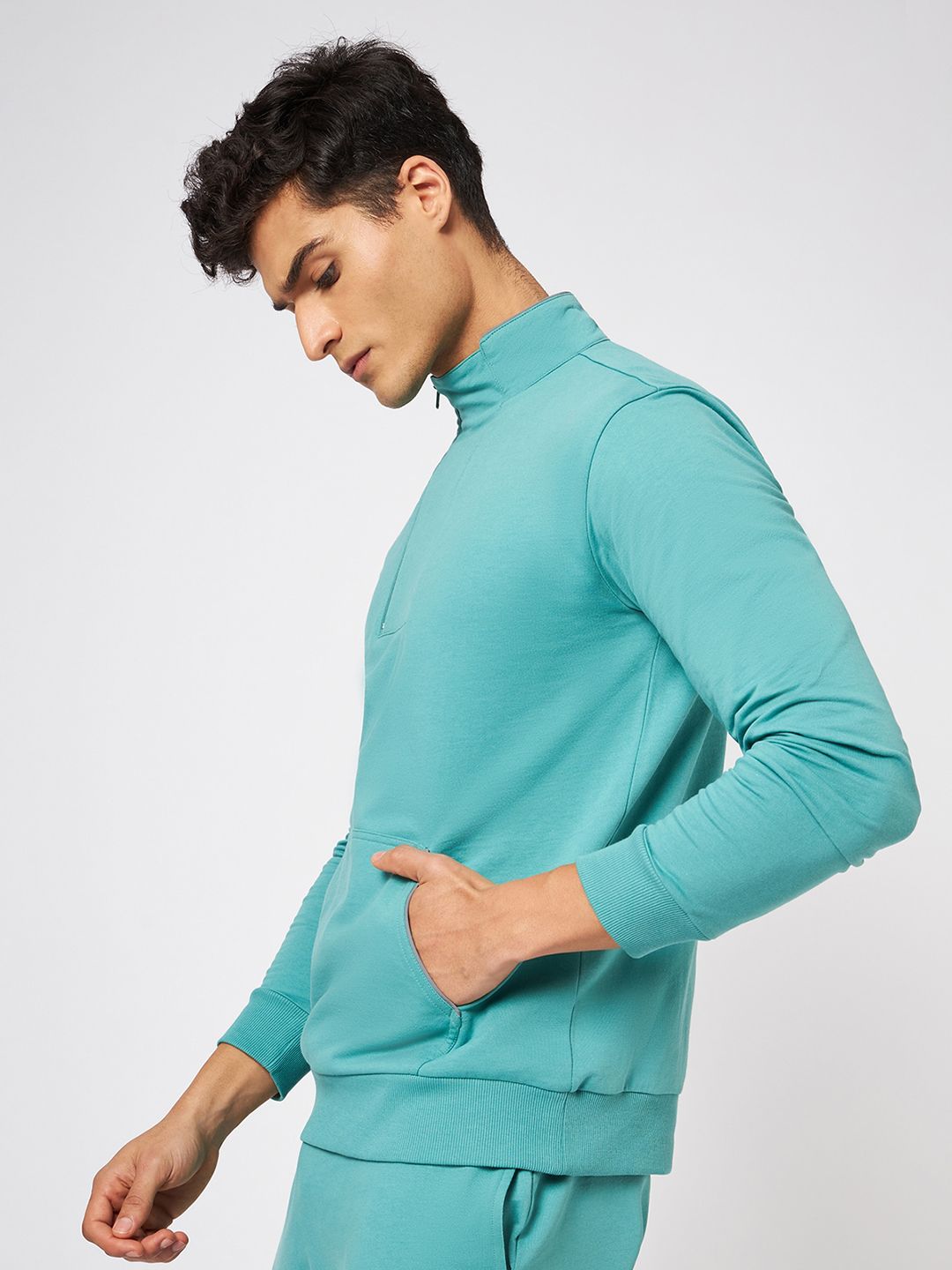 Men Ibiza Turquoise Reflex Sweatshirt