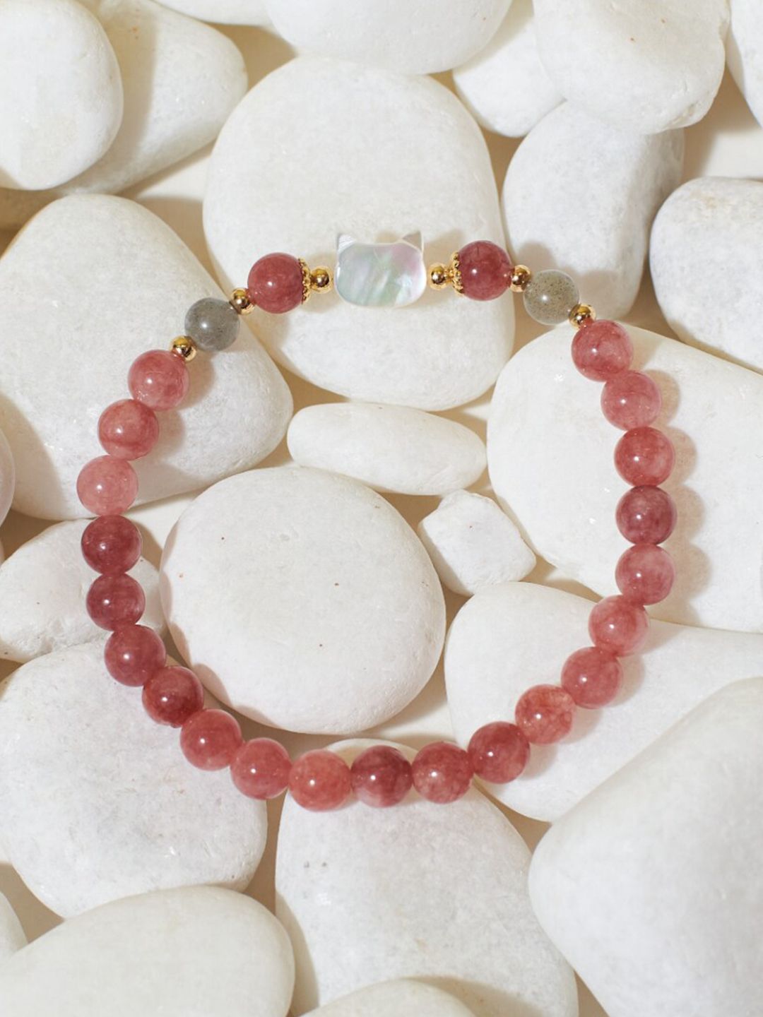 SALTY Women Crystals Wraparound Bracelet
