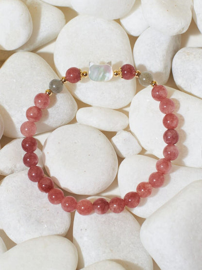 SALTY Women Crystals Wraparound Bracelet