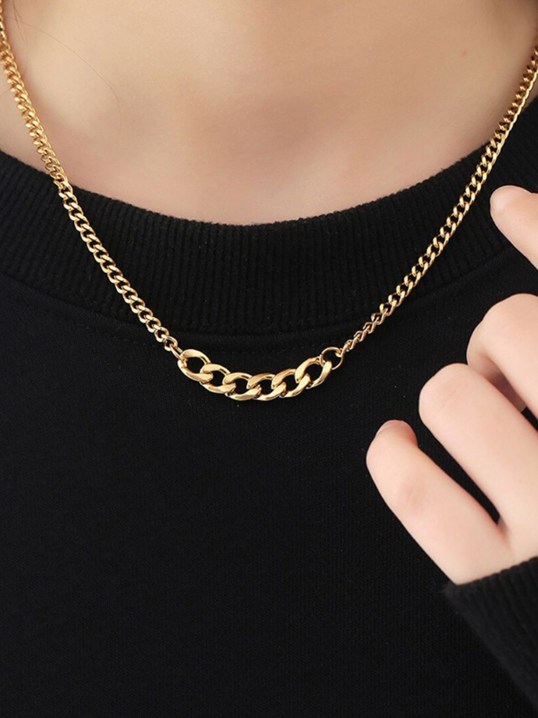 SALTY Men Gold-Plated Chain