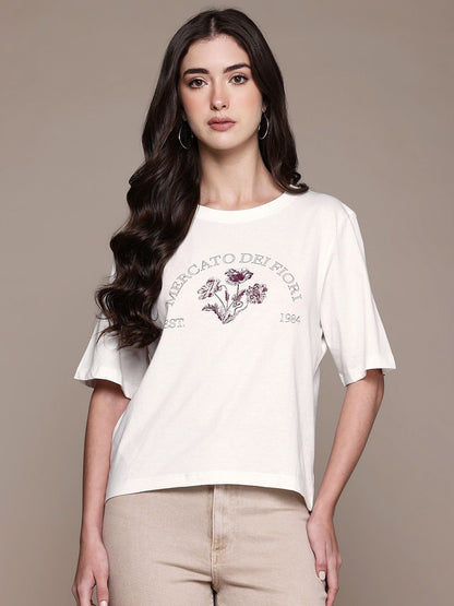 Printed Relaxed T-shirt