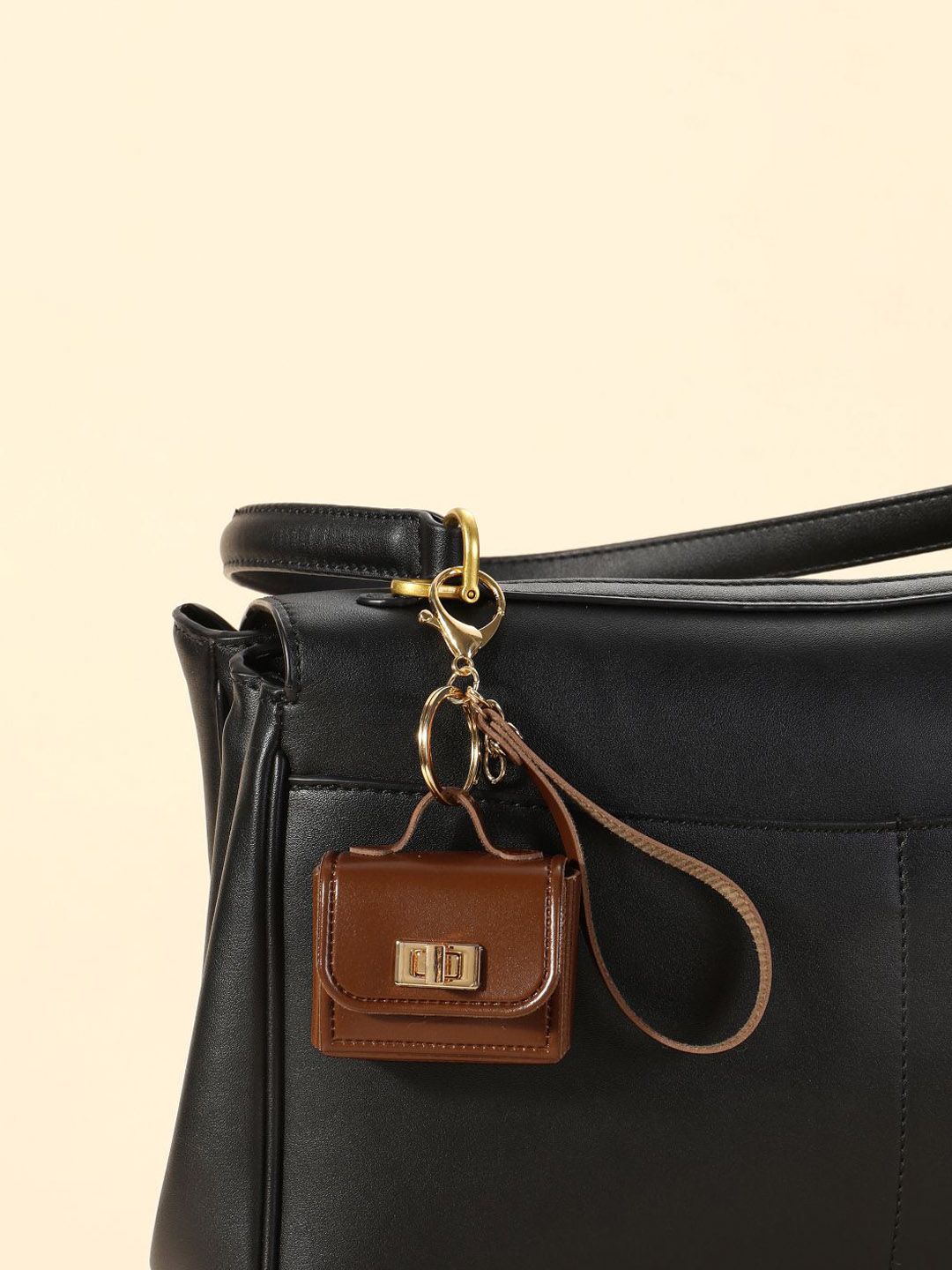 SALTY The Office Mini Leather Bag Charm