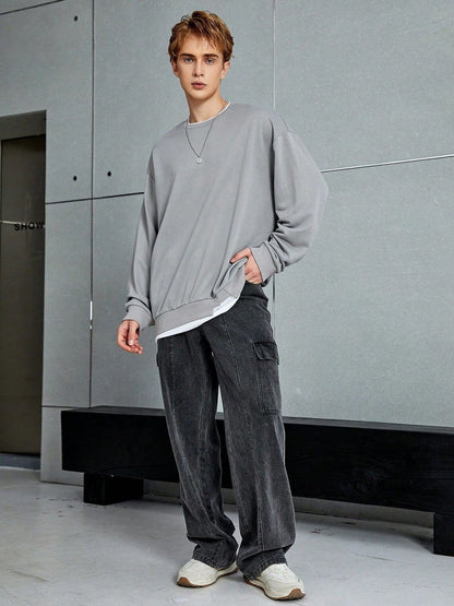 Men Regular Fit Mid-Rise Stretchable Cargo StylesJeans