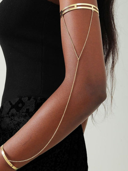 Women Gold-Plated Armlet Bracelet