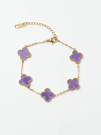 SALTY Pack of 2 Women 1920s Lucky Irish Bracelet