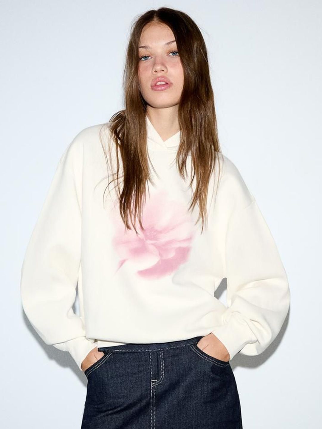 Printed hoodie