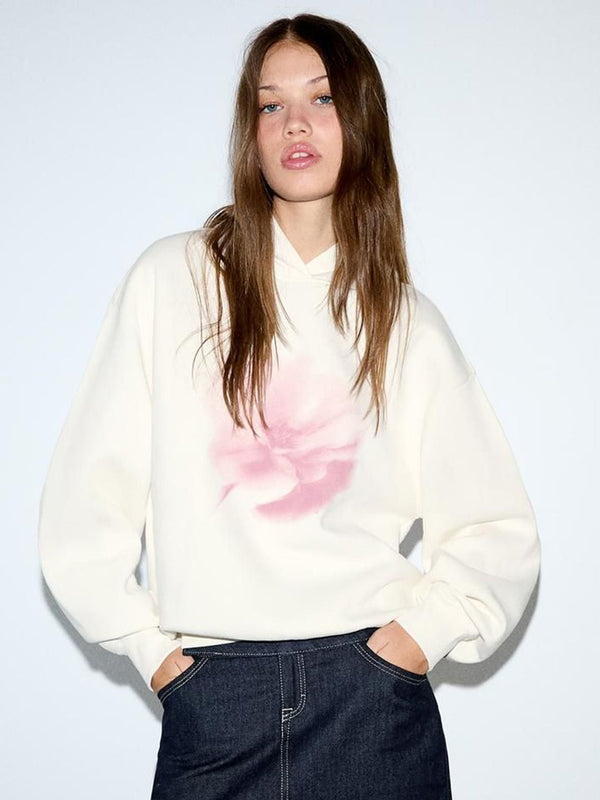 Printed hoodie