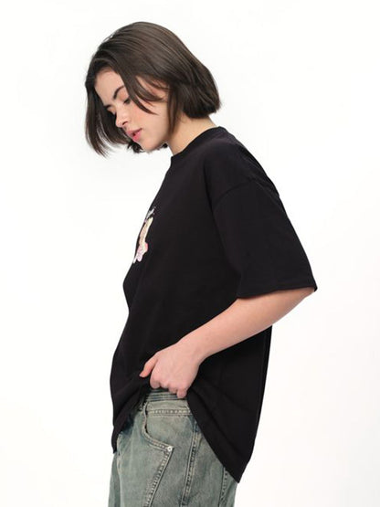Women Gemini Groove Oversized T-Shirt