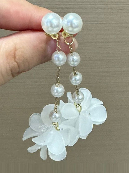 Floral Drop Earrings