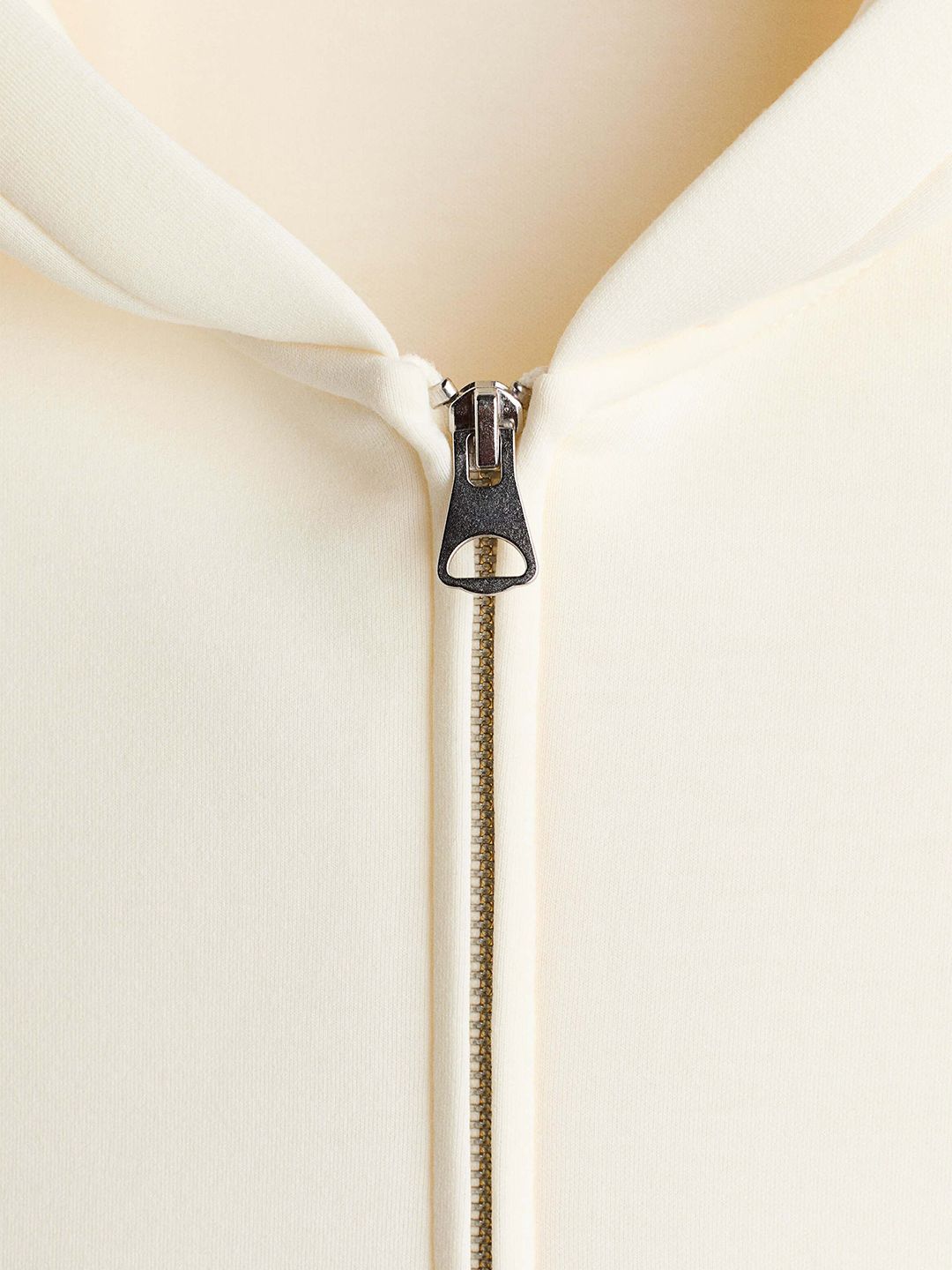 Loose Fit Zip-Through Hoodie