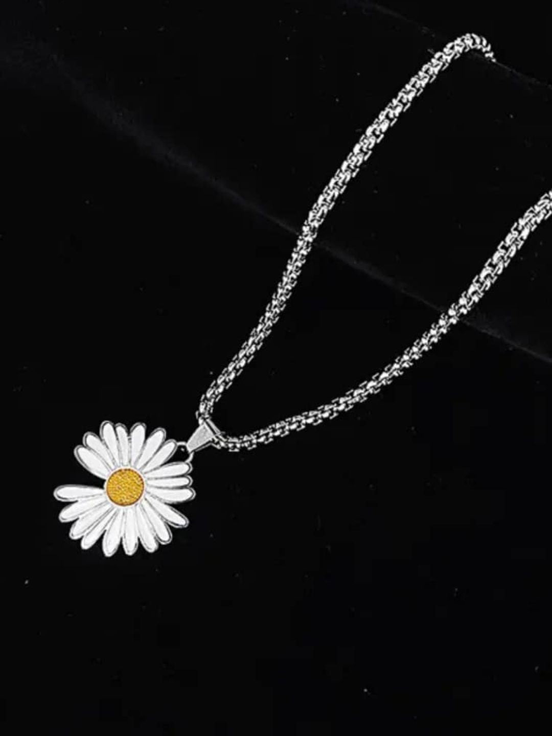 SALTY Stainless Steel Snowdrop Pendants with Chains