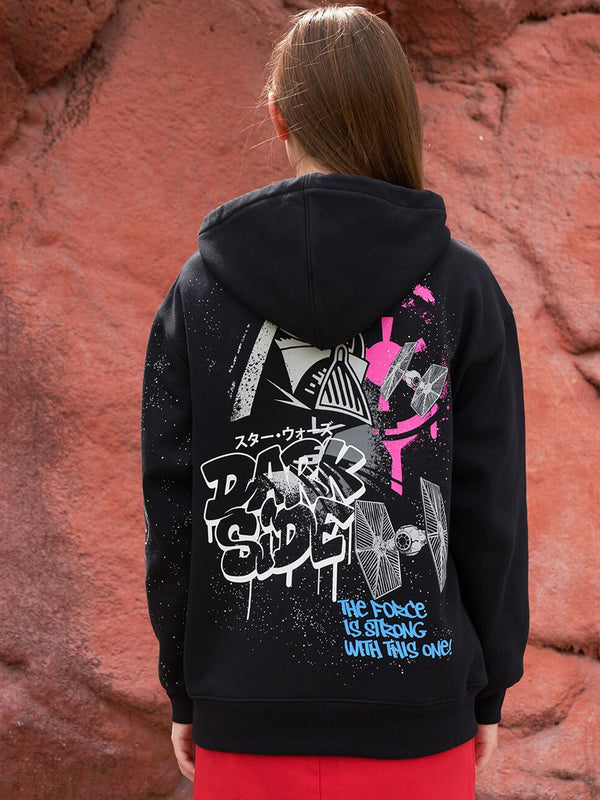 Star Wars Dark Side Graphic Hooded Sweatshirt