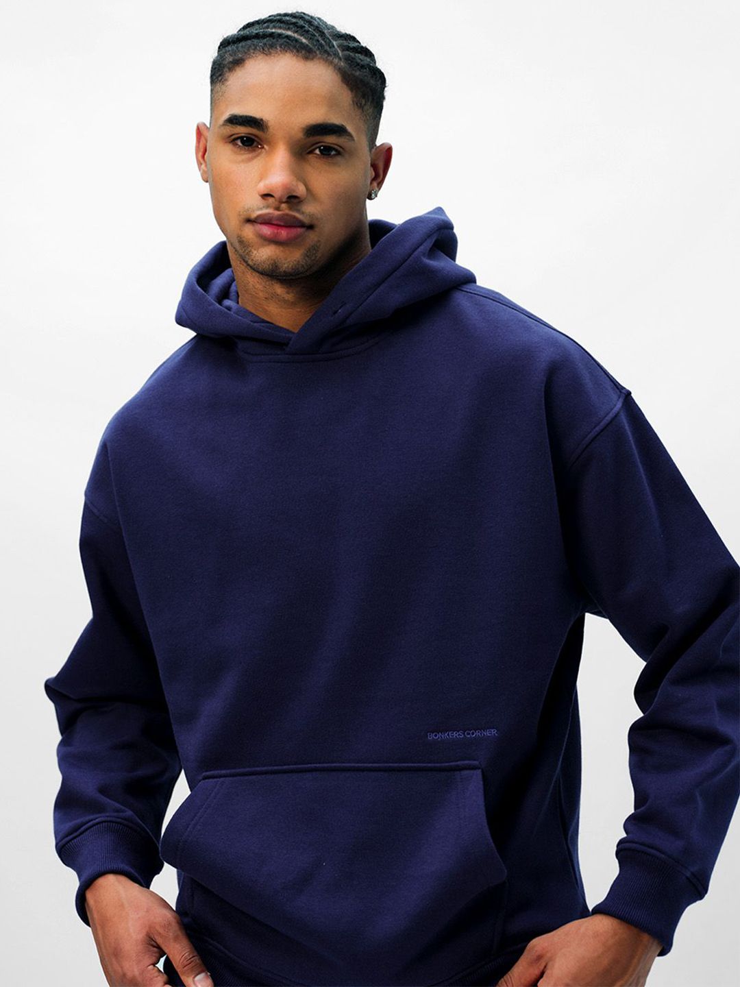 Men Wear A Hug Oversized Hooded Sweatshirt
